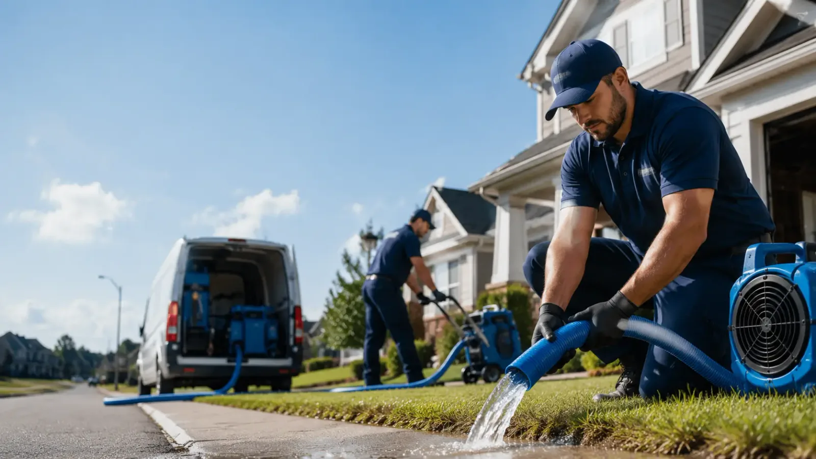 Flood Damage Restoration in New Palestine, IN